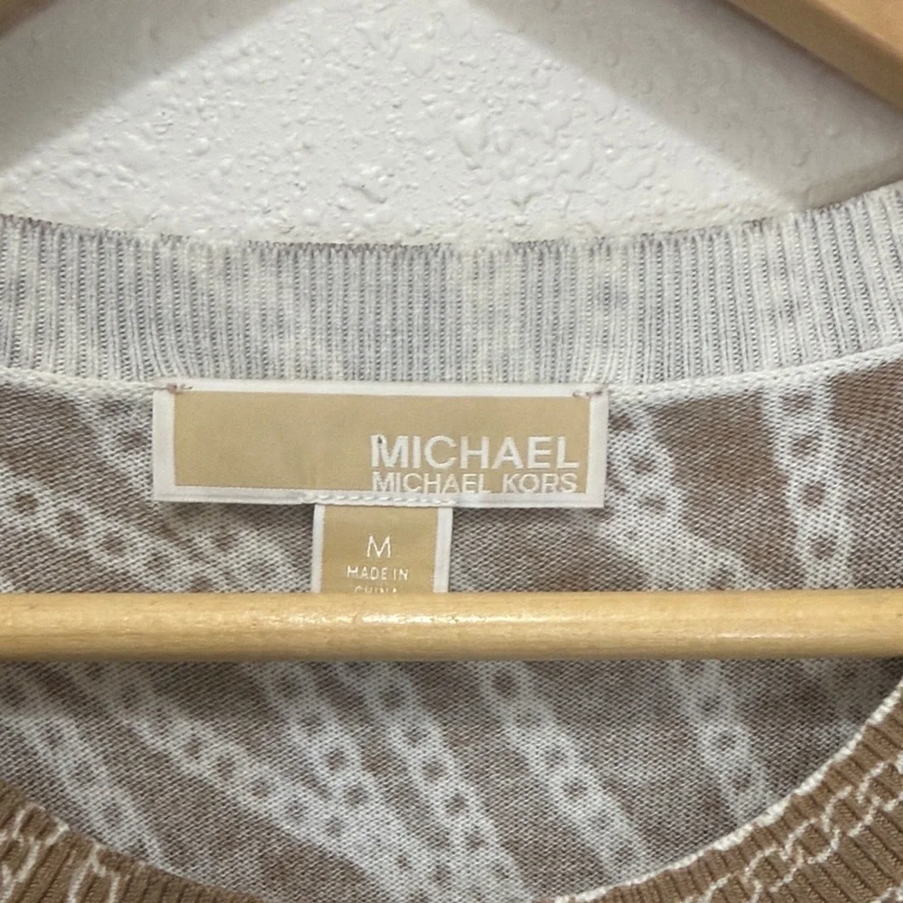Michael Kors Short Sleeve Top, Size M
